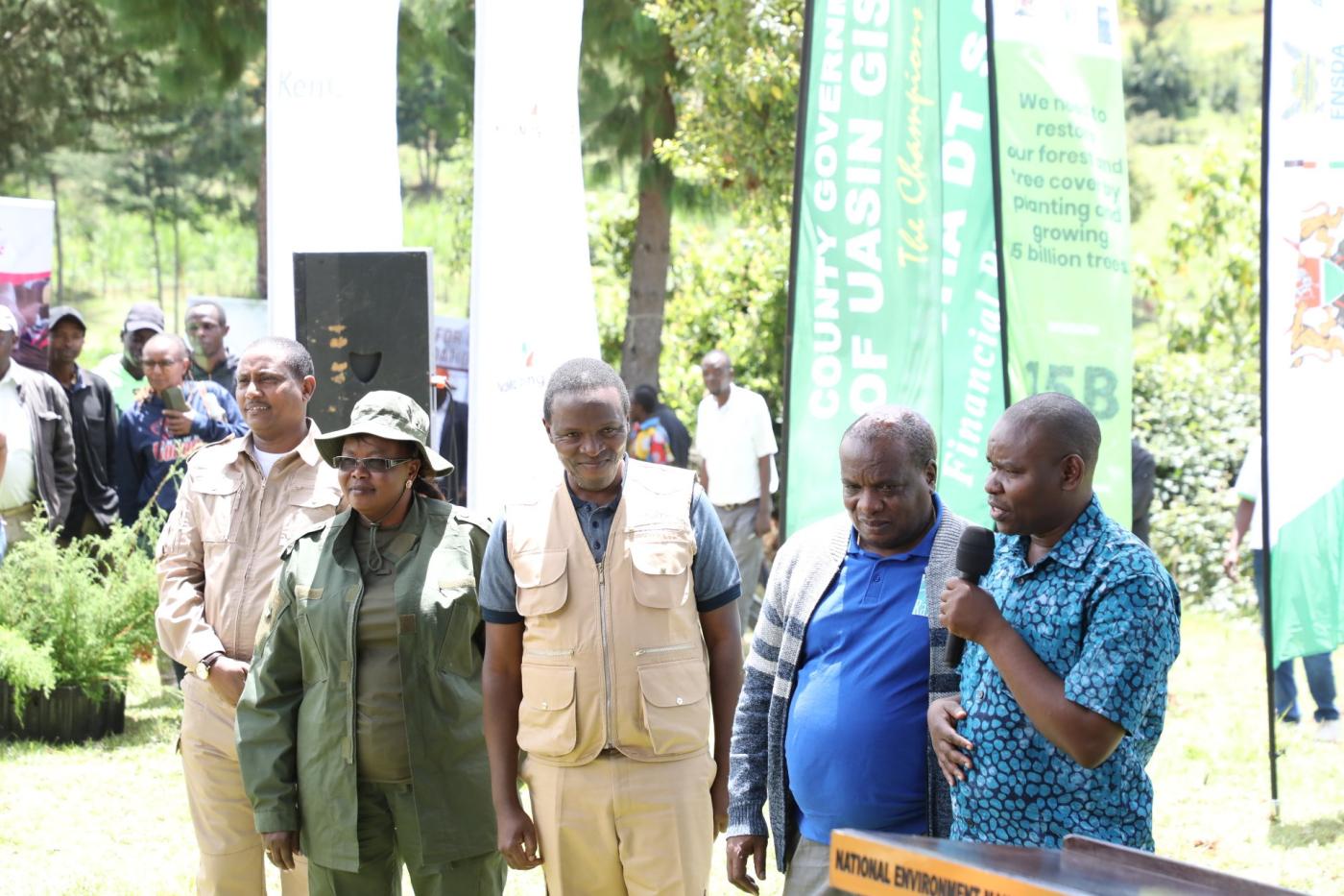 "Rehabilitation of wetlands is a great achievement for @NemaKenya . Landscapes and ecosystem restoration efforts has impacted the environment countrywide. As the NEMA board, we will implement the wetlands and ecosystems restoration strategy countrywide by encouraging Communities to adopt a wetland near them," NEMA Chairman, Emilio Mugo stated during the #WorldWetlandsDay at Lake Narasha in Uasin Gishu County.