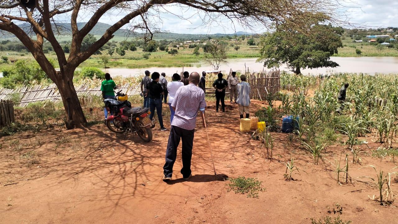 Taita Taveta we were not left behind. Although we had a big challenge, Kishenyi dam was the site for the event, however one farmer bordering the dam obtained a court injunction barring any activity to be held at the dam. We had to look for plan B at the last minute (yesterday) to mark the event. The dam is one of the highly encroached by farmers who are not willing to move out for it to be conserved