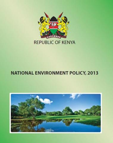 National Environment Policy, 2013