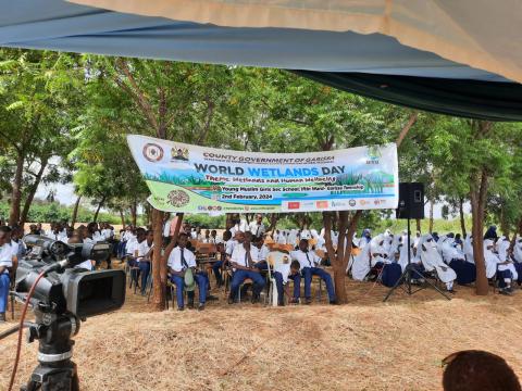 WWD 2024 Garissa county commemorated at Young Muslim Girls high school