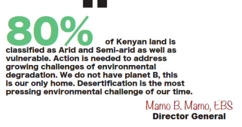 facing threats of land degradation with the Arid and