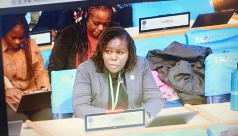 Kenyan delegates rome