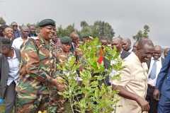 President leads Tree growing  exercise in Kuresoi